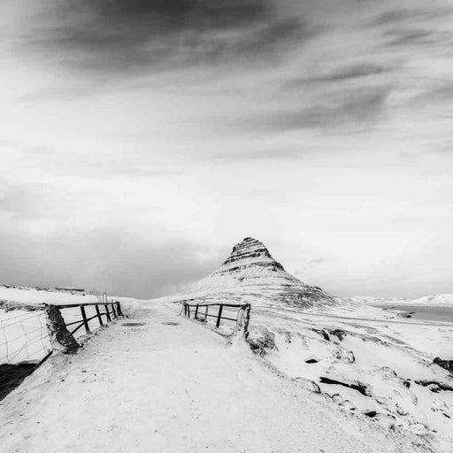 Photography  | Kirkjufellsfoss Monochrome | Nick Psomiadis 