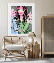 Zippora with Flowers by David Bromley