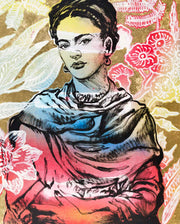 Rainbow Frida by David Bromley 