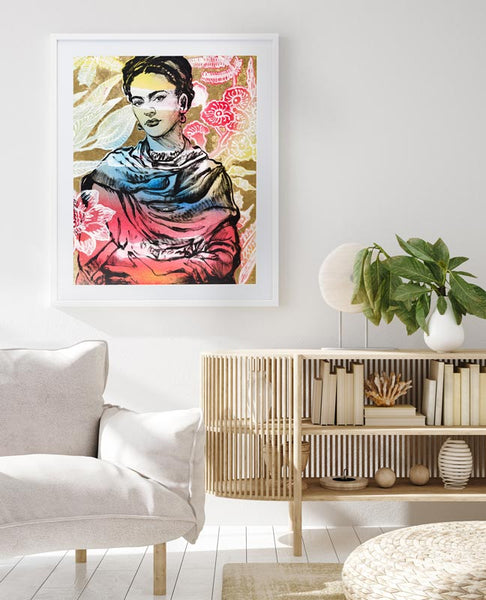 Rainbow Frida by David Bromley 