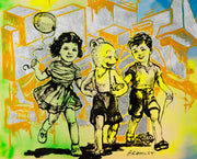 Bear and Friends by David Bromley 