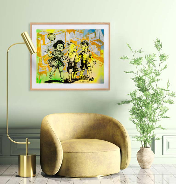 Bear and Friends by David Bromley 