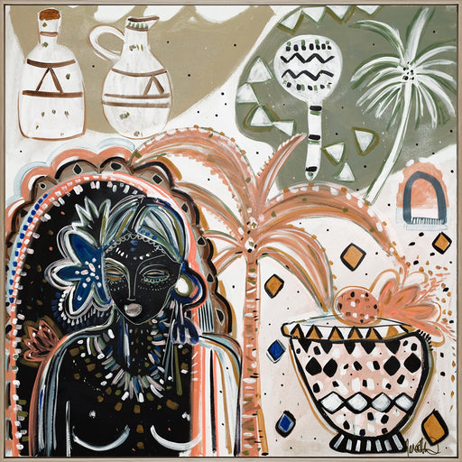 Lazulli | Framed Canvas Print