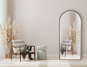 Lordes Arched Timber Mirror In Situ