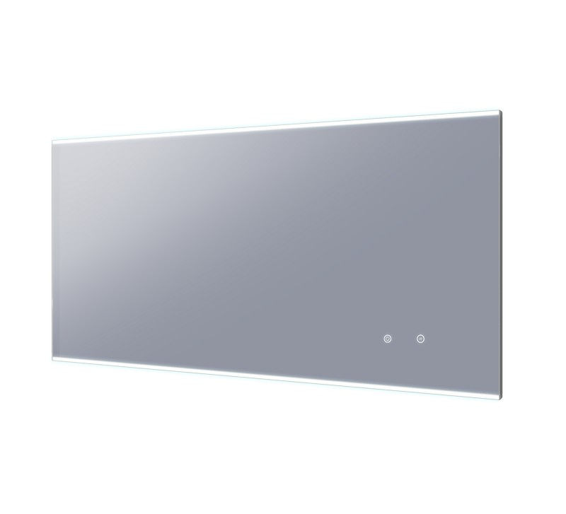 Illuminated Frontlit Rectangular Mirror
