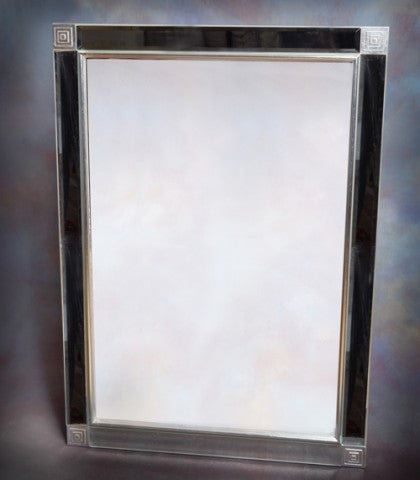 Print Decor | Silver Medallion Mirror