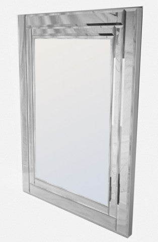 St Kilda Contemporary Frameless Mirror (wide edge)