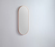 Oblong Metal Mirror | Rose Gold 