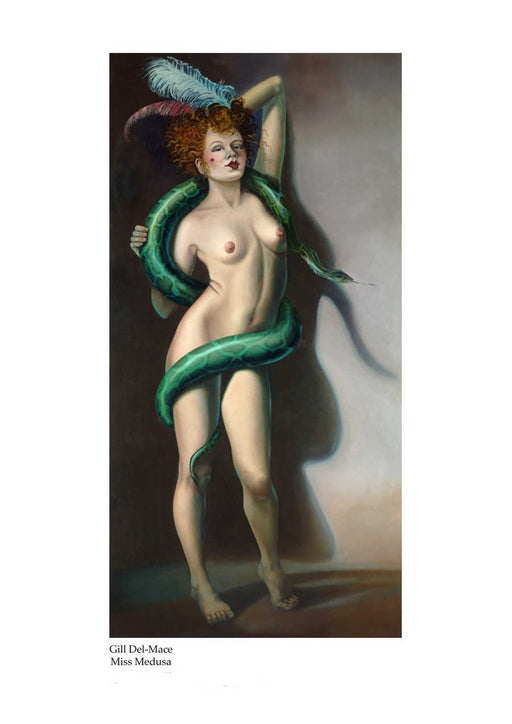 Print Decor Gill Del Mace  Miss Medusa