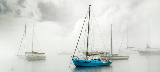 Photography | Misty Blue | Wide Format | by Nick Psomiadis