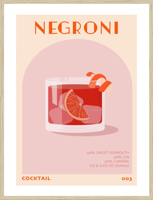 Negroni Framed Art Print 