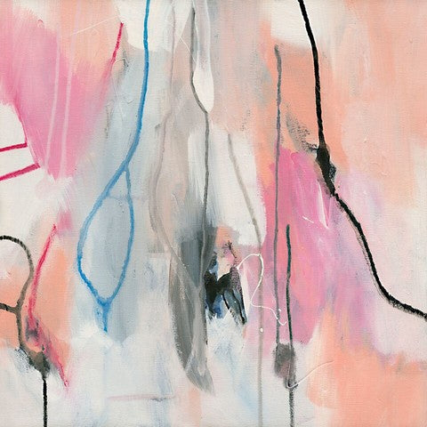 Contemporary local Melbourne art | Cotton Candy by Nicolle Miller | Print Decor Gallery Malvern