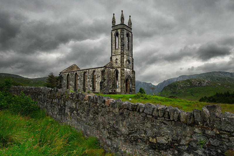 Photography |   Old Church Of Dunlewey |  by Nick Psomiadis 