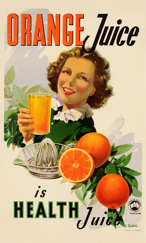 Print Decor | Orange Juice