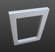 MODERN GEOMETRIC WHITE FRAME