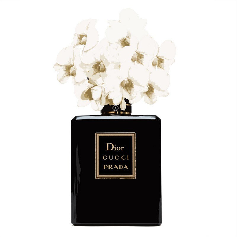 Parfume Dior, Gucci, Prada