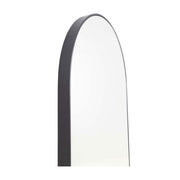Lisa Arched Metal Mirror | Black