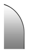 Pisa Arched Metal Mirror | Black