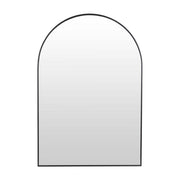 Lisa Arched Metal Mirror | Black
