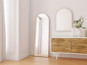 Lisa Arched Metal Mirror