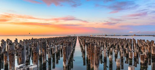 Photography | Princes Pier Sunrise | Wide Format | by Nick Psomiadis
