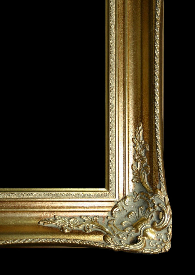 Empty Frame Classic Antique Victorian Gold