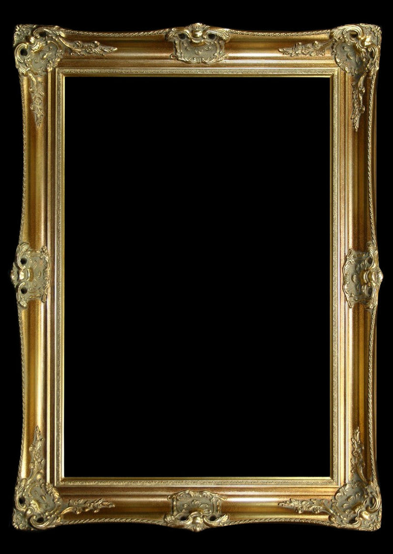 Empty Frame Classic Antique Victorian Gold