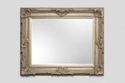 Print Décor - Grand Ornate Silver Beveled Mirror