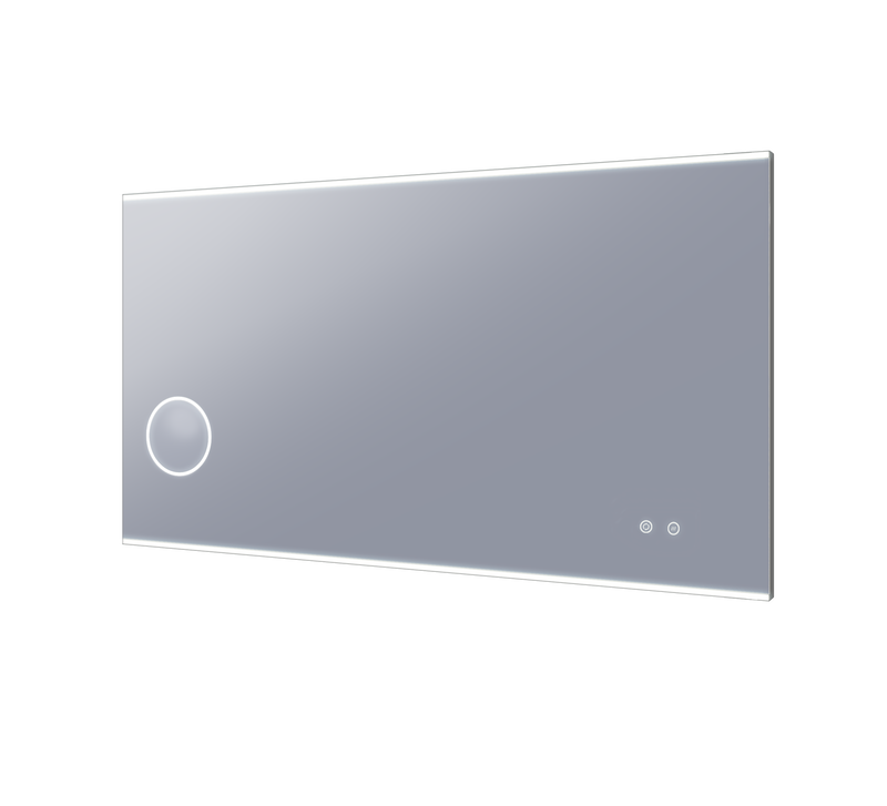 Illuminated Frontlit Rectangular Mirror