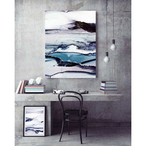 Modern organic abstract art, in situ | Celeste Wrona | Print Decor Melbourne