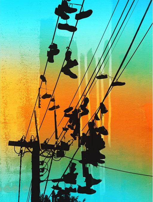 Jan Neil | Shoes On Easy Street (Aqua)