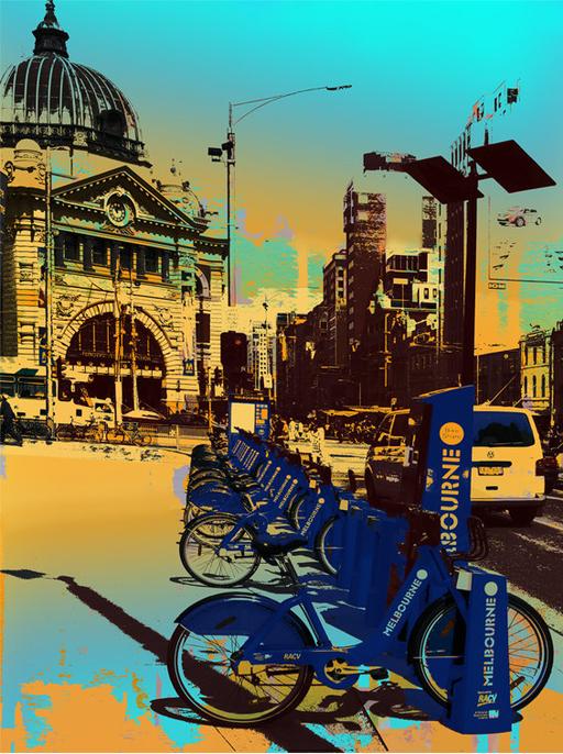 Bike City (Aqua)