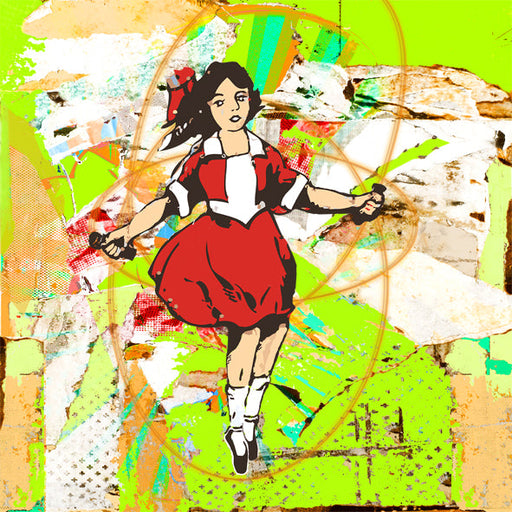 Jan Neil, Skipping Girl Bright Green