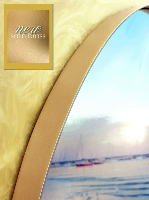Soft Satin Brass (Champagne) finish detail