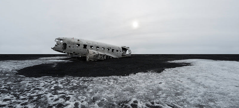 Photography | Solheimasandur Plane Wreck | Wide Format | by Nick Psomiadis