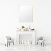 Stella Mirror over a fire place