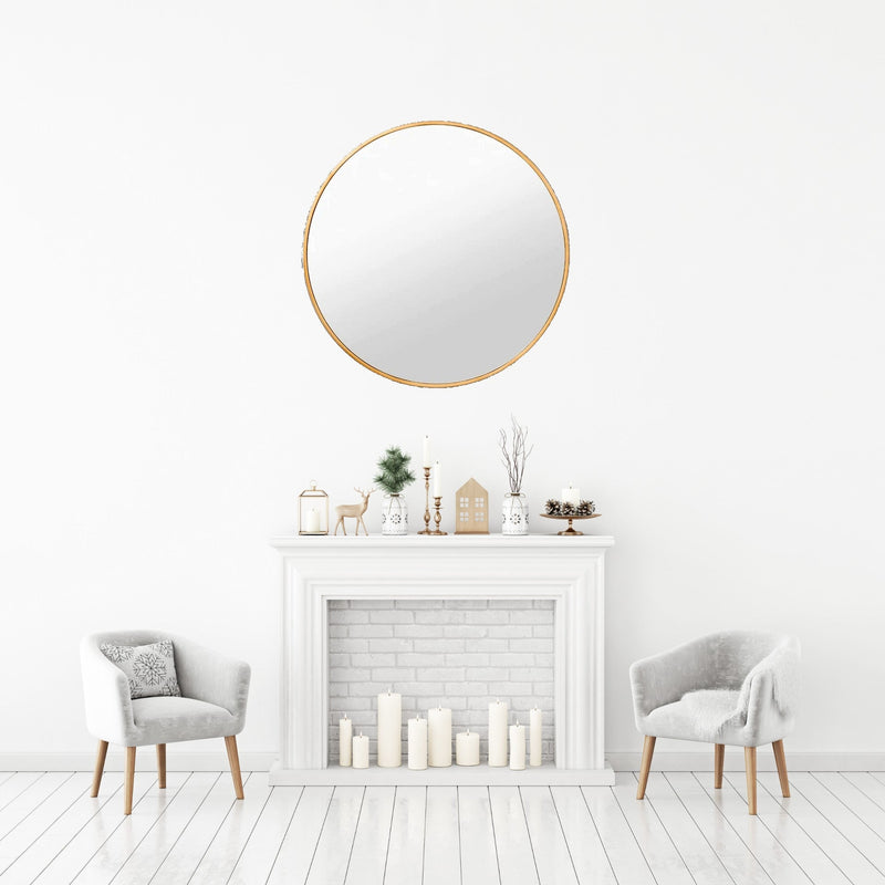 Stella Mirror over fire place
