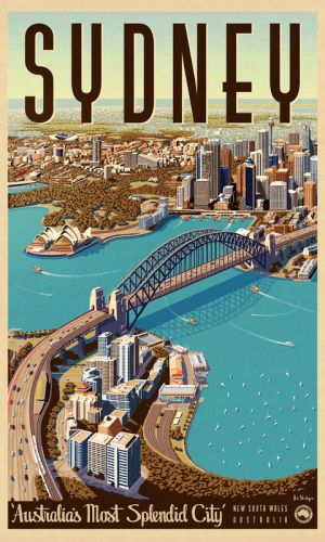 Print Decor | Sydney Splendid City