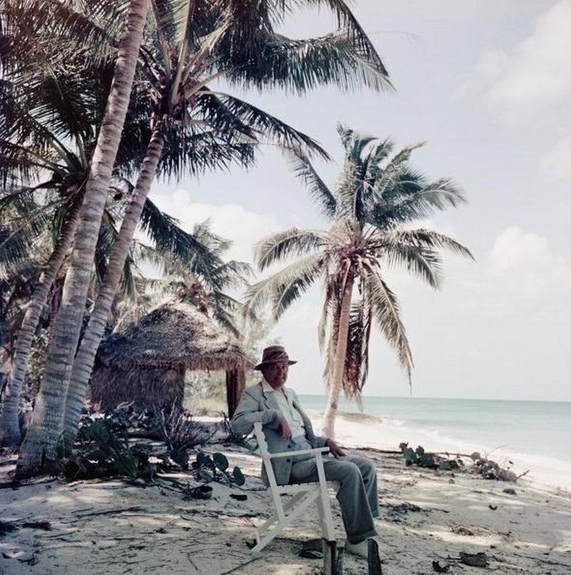 T. S. Elliot by Slim Aarons 