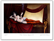 Reclining Nude with Tattoos | Tattoo Queen IV