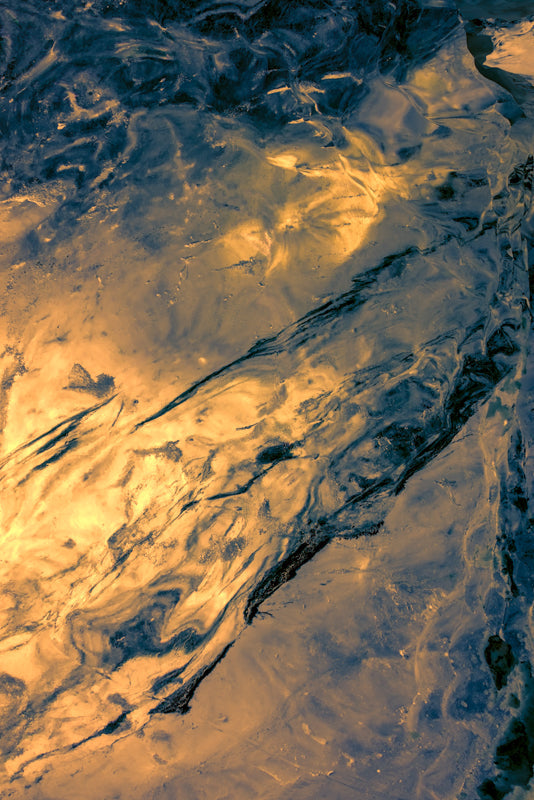 Photography | Teal & Orange Ice | Nick Psomiadis