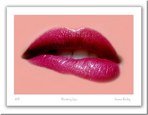 Thinking Lips by Lenore Bailey
