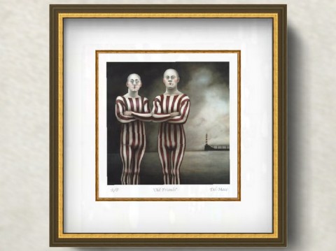 Old Friends - Framed