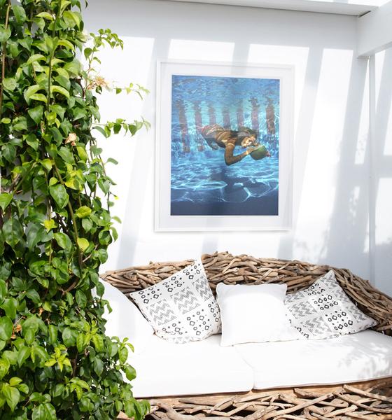 Underwater Drink | Slim Aarons