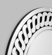 Venetian Mirror Lace Print Decor | Detail