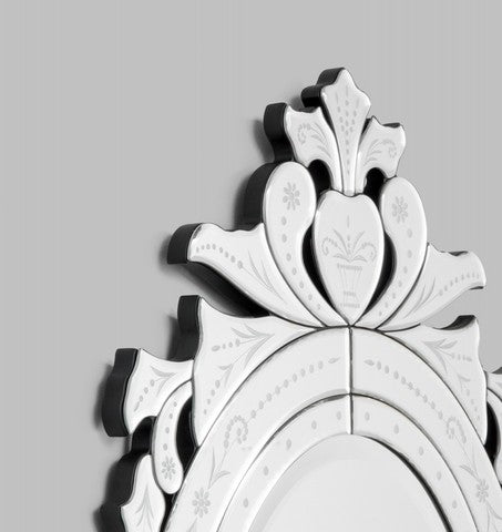  Venetian Mirror Oval | Detail