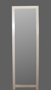 Print Decor | FREE STANDING FLAT WHITE MIRROR 4 CM FRAME