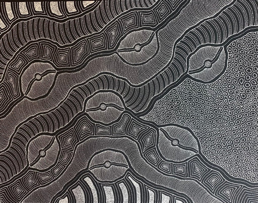 Sandhills and Riverbeds by Delvine Pitjara