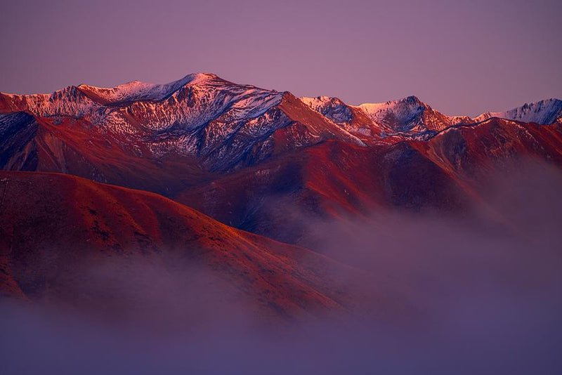 Alpenglow by Nick Psomiadis