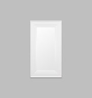 White Patterned Mirror